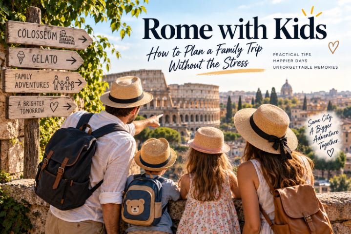 Rome with Kids - How to Plan a Family Trip Without the Stress